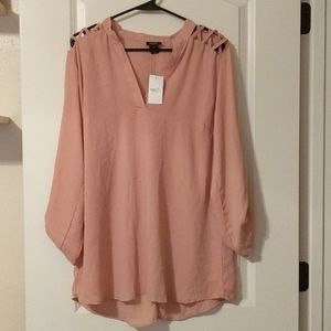 Peach shirt